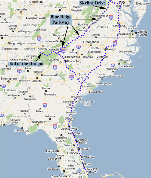 My Planned Route